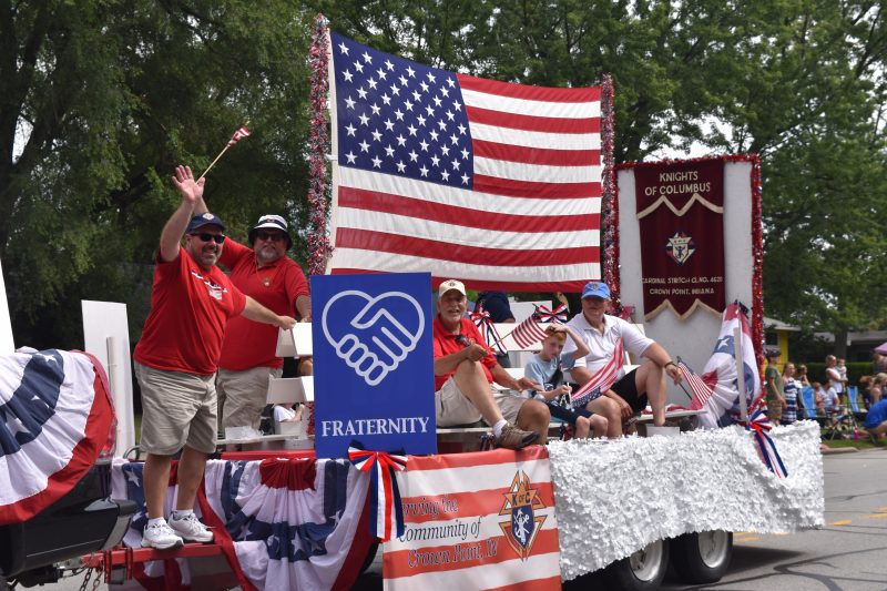 2017 Knights of Columbus 4620's First Place Float